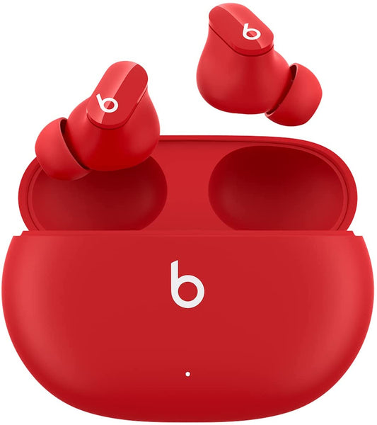 Beats Studio Buds - True Wireless Noise Cancelling Earbuds - Compatible with Apple & Android, Built-In Microphone, IPX4 Rating, Sweat Resistant Earphones, Class 1 Bluetooth Headphones - Red