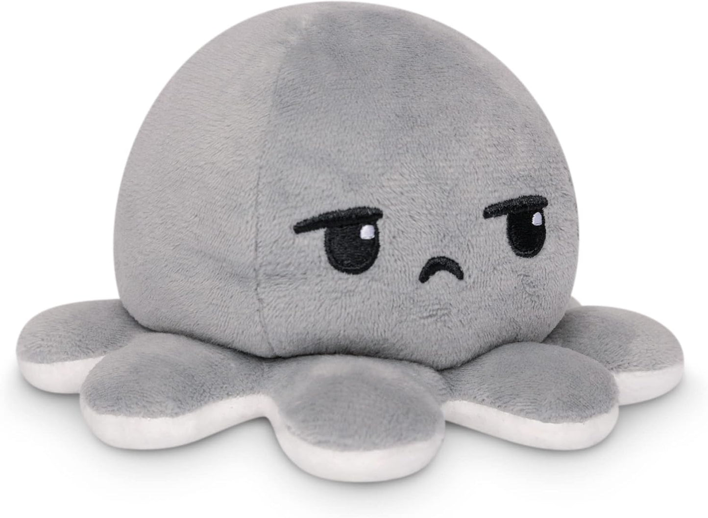 Teeturtle - the Original Reversible Octopus Plushie - Glow in the Dark - Cute Sensory Fidget Stuffed Animals That Show Your Mood