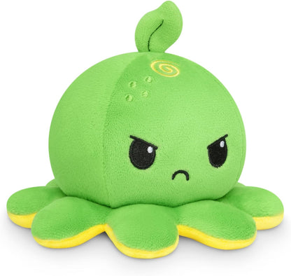 Teeturtle - the Original Reversible Octopus Plushie - Glow in the Dark - Cute Sensory Fidget Stuffed Animals That Show Your Mood