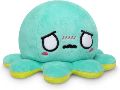 Teeturtle - the Original Reversible Octopus Plushie - Glow in the Dark - Cute Sensory Fidget Stuffed Animals That Show Your Mood