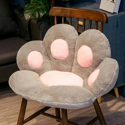 Lovely Plush Bear Paw Cushion Pillow Soft Stuffed Seat Sofa Indoor Home Decor Toys Kawaii Birthday Gift