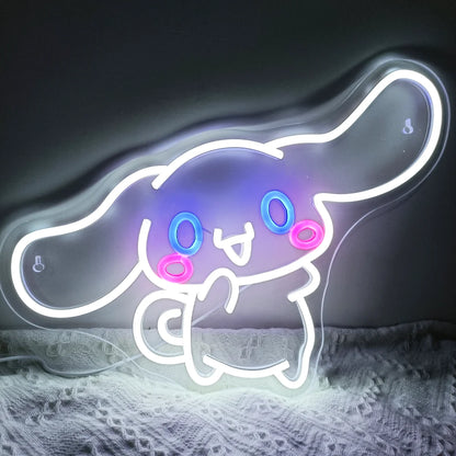 Sanrio Cinnamoroll LED Neon Sign Kawaii Anime Neon Sign 